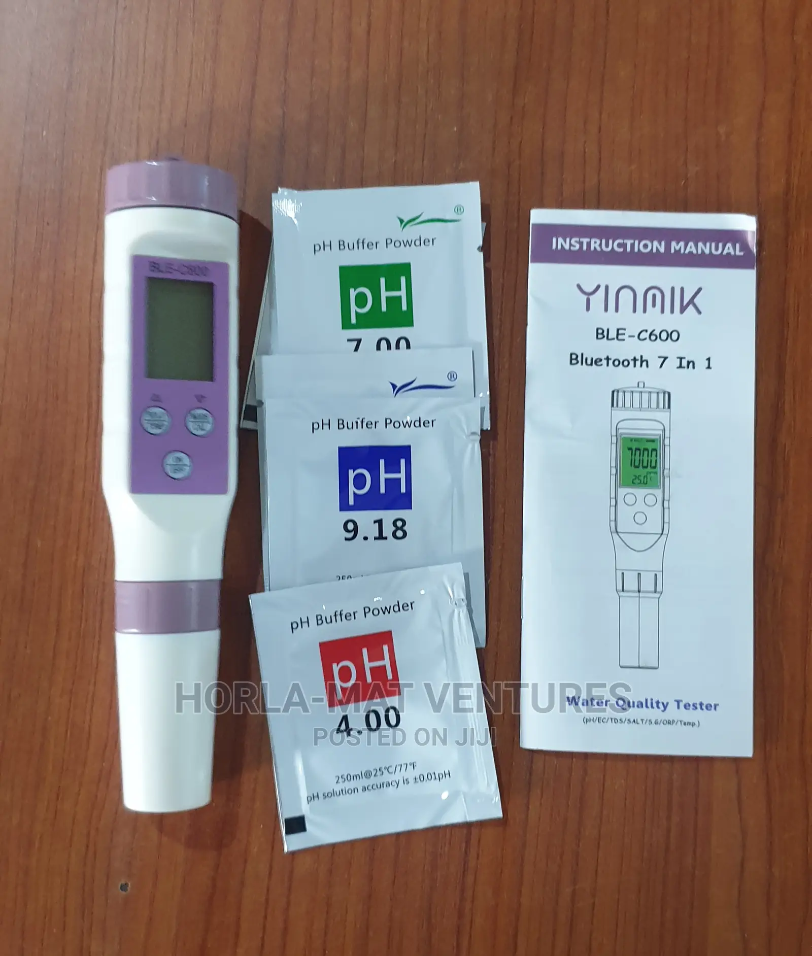 7 in 1 Water Quality Tester With Bluetooth