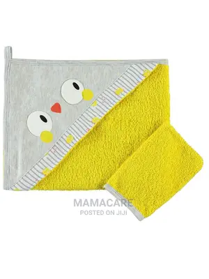 Civil Baby Much Love Towel Yellow