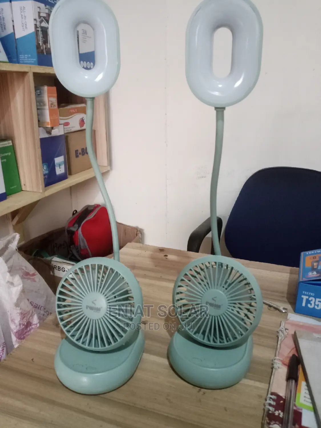 Rechargeable Fan+ LAMP