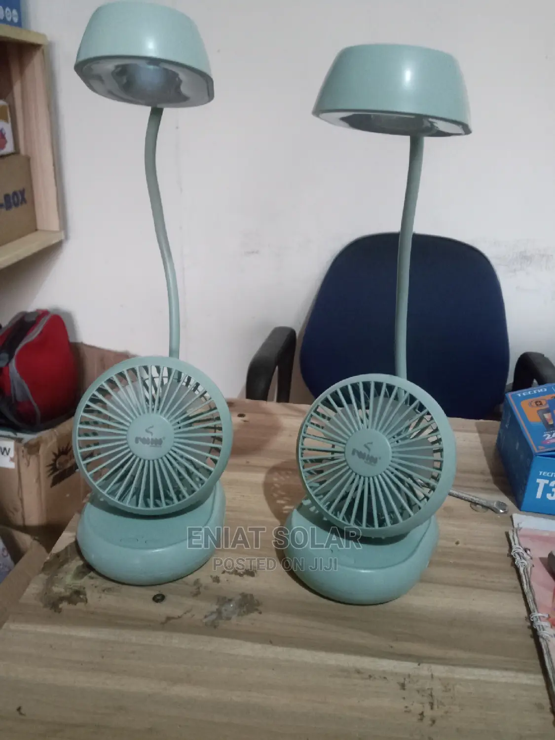 Rechargeable Fan+ LAMP