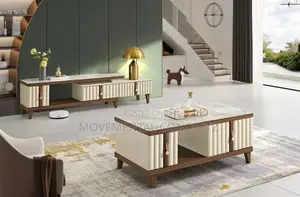 Marble Tv Stand and Marble Center Table