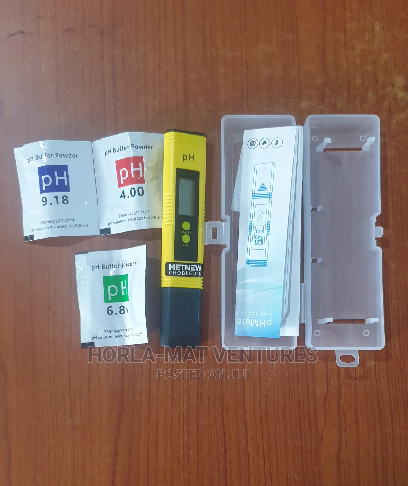 Ph Meter (Pen Type) + Buffer Solution