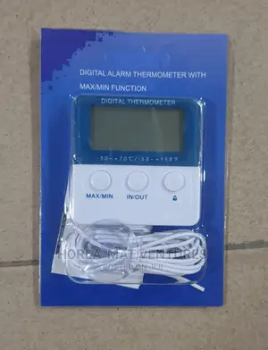 Digital Alarm Thermometer With Max/Min Function