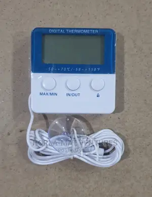 Digital Alarm Thermometer With Max/Min Function