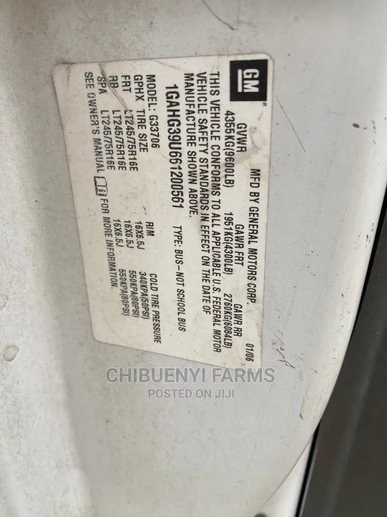 Chevrolet Chevy 2006 White