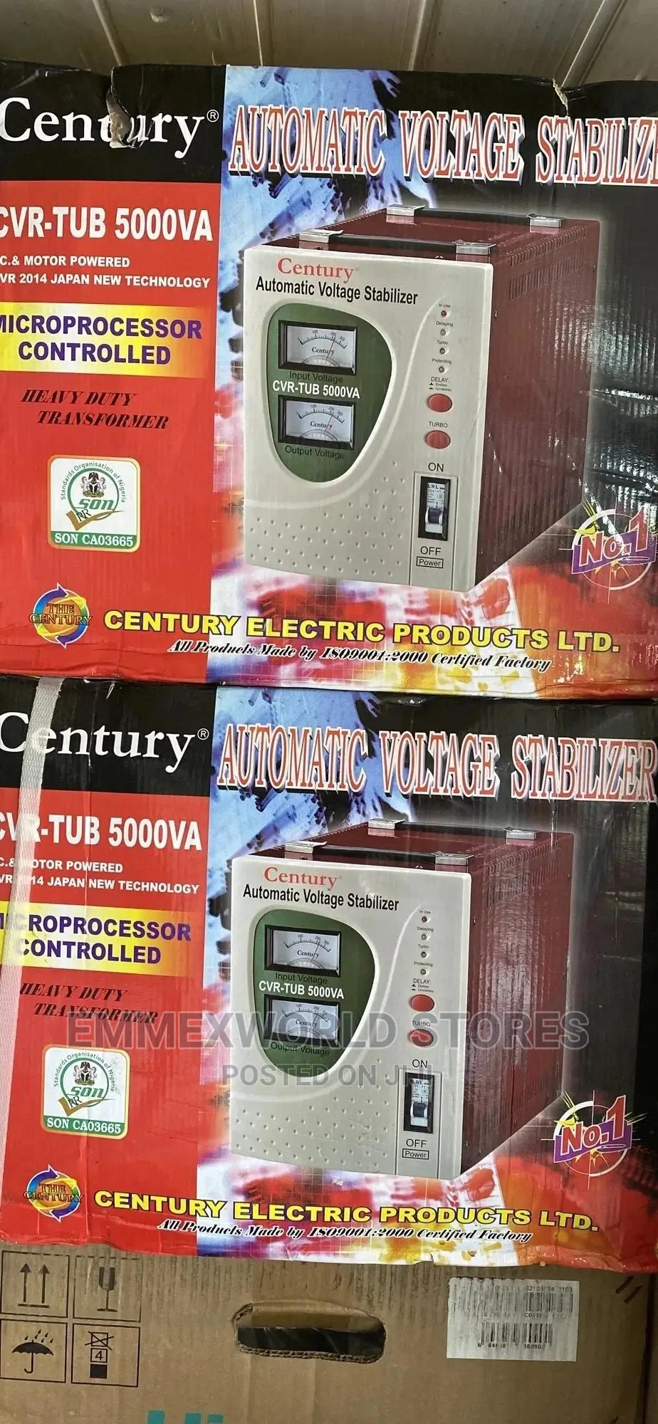 Century Automatic Voltage Stabilizer 5000VA