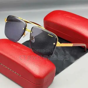Original Cartier Fashion Glasses For Men's