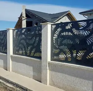 Laser Cut Fence Rail