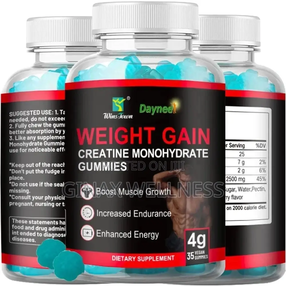 Weight Gain Creatine Monohydrate Gummies | for Muscle