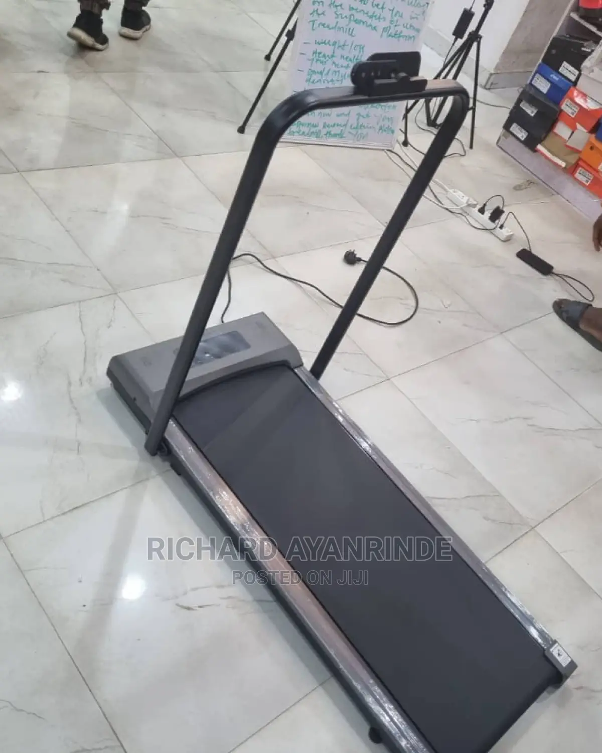 2 in 1 Foldable Electric Treadmill