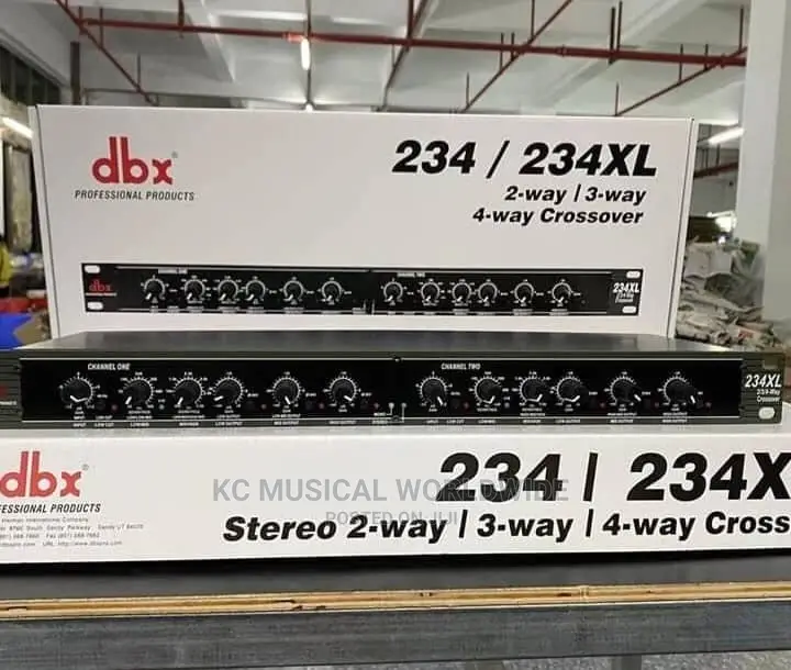 Quality DBX Crossover 3-4ways