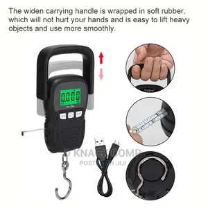 Rechargeable Electronic Digital Hand Travel Luggage Scale
