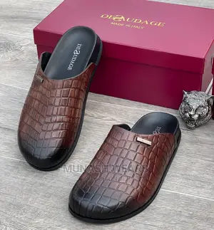 Deudage Mule Leather Slip