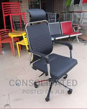 Executive Office Chair With Headrest