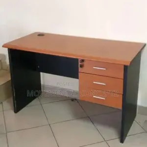 Office Table With 3 Side Drawers