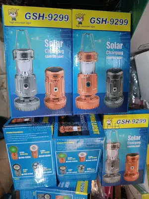Solar Light And Solar Fan