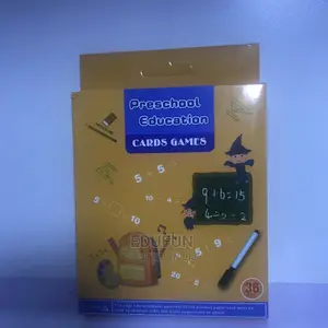 Preschool Addition and Subtraction Flash Cards