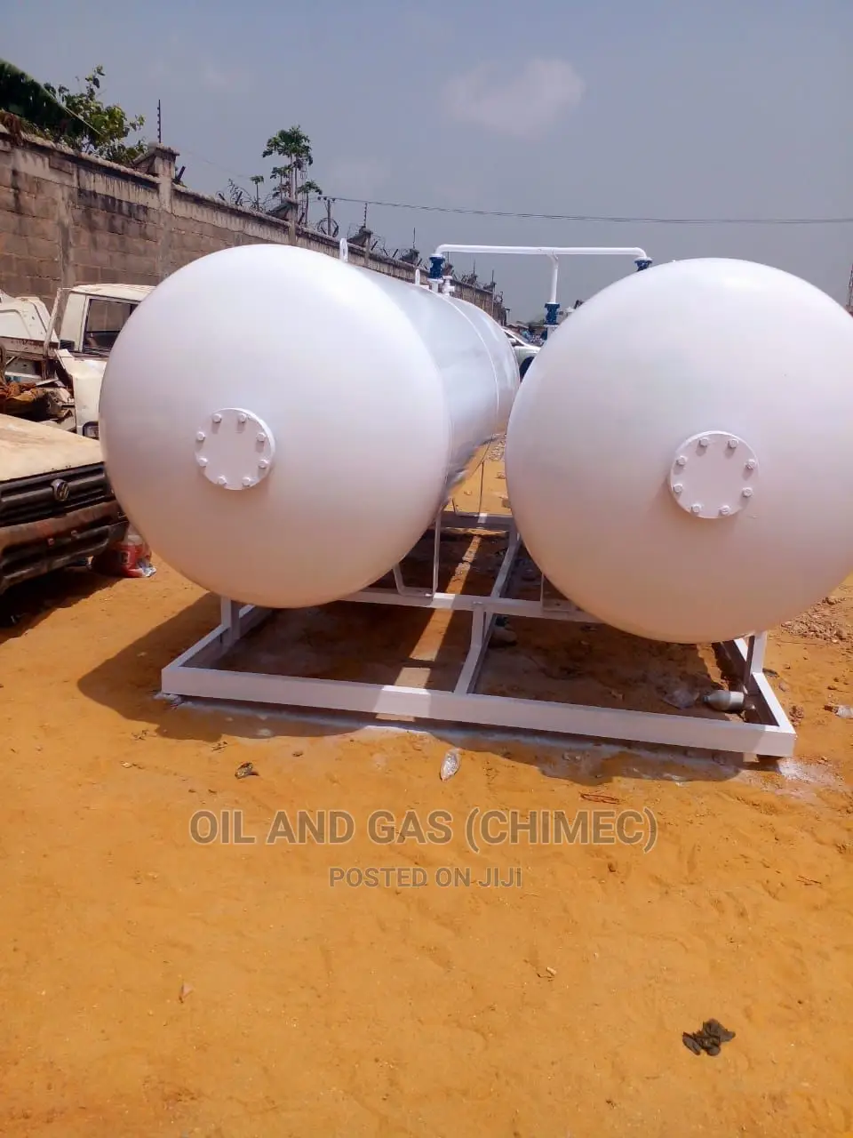 Double 2.5tons LPG TANK