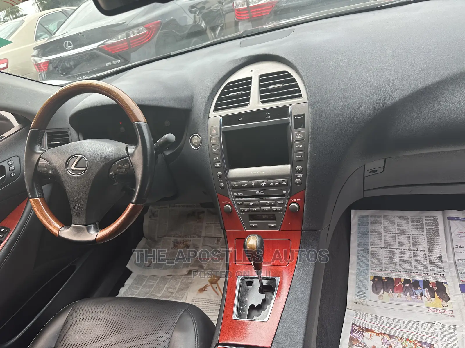 Lexus ES 350 2009 Black