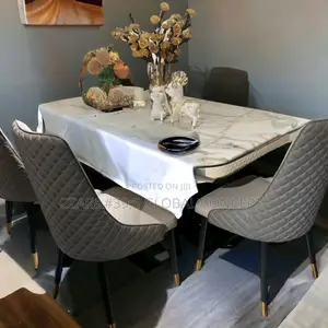 Luxury Marble Top Dining Set