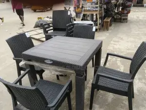 Four Seaters Multi Purpose Plastic Table Set