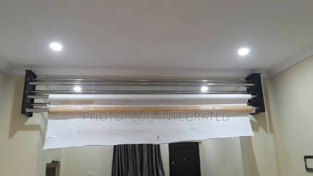 6 Rollers Automatic Electric Wall Mounting Background Stand