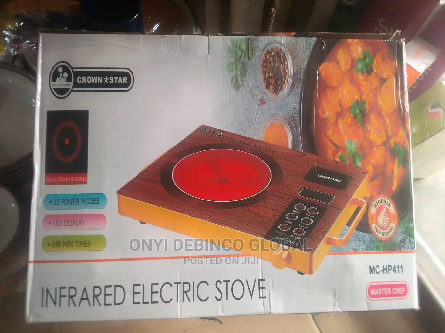 Master Chef Infrared Electric Cooker - 2000W