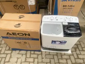 Washing Machine Aeon Twin Tube,Low Voltage, Anti-Rust Body