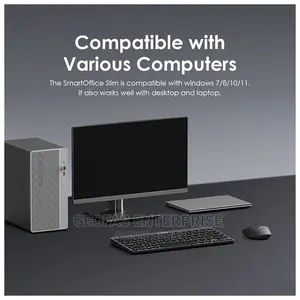 Oraimo Smart Slim Mechanism Wireless Keyboard Mouse Combo