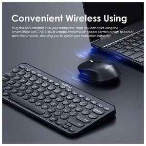 Oraimo Smart Slim Mechanism Wireless Keyboard Mouse Combo