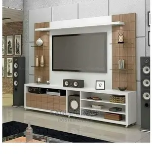 Trendy and Classic TV Shelf