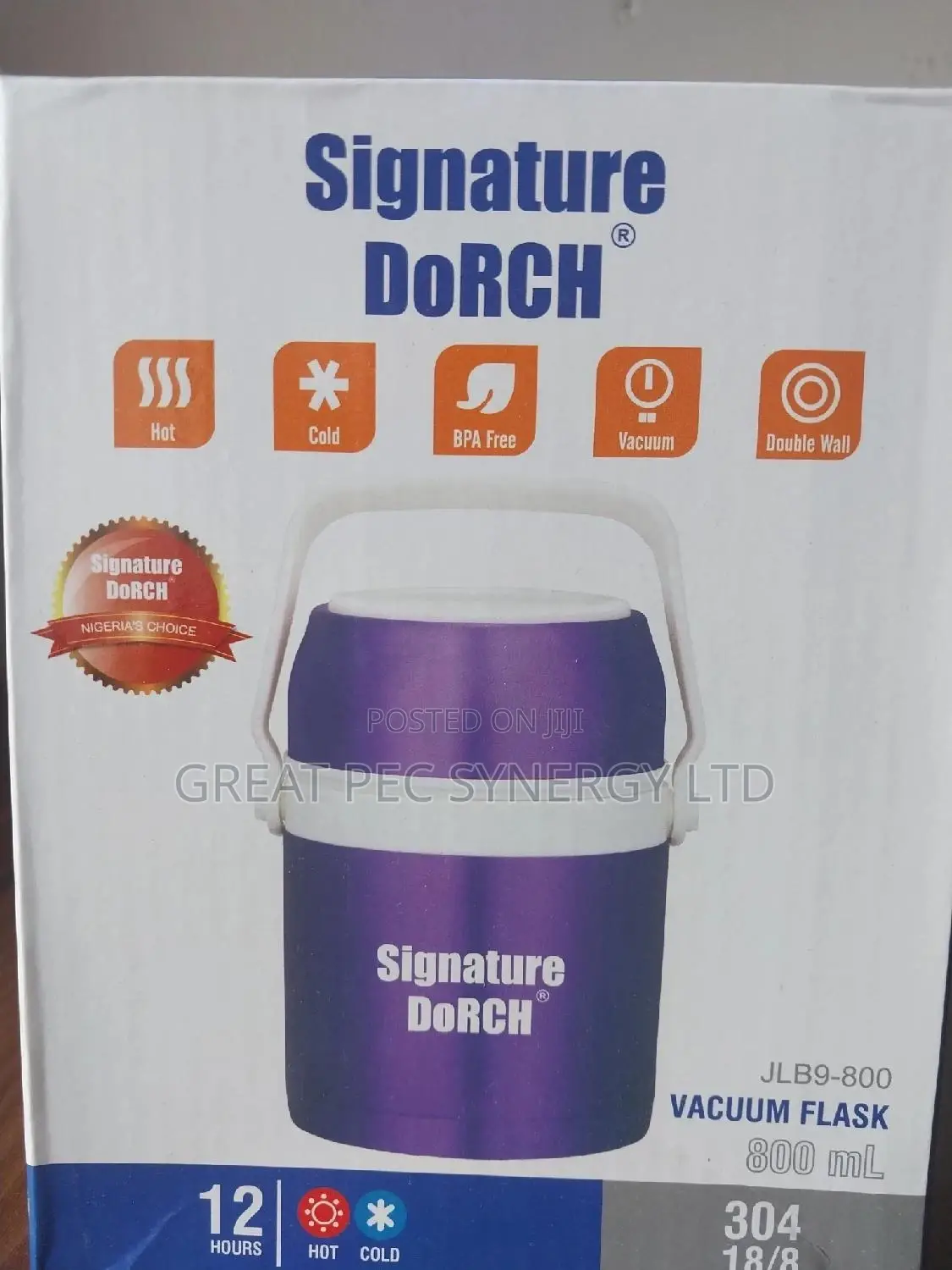 Signature Dorch Vacuum Flask 800ml