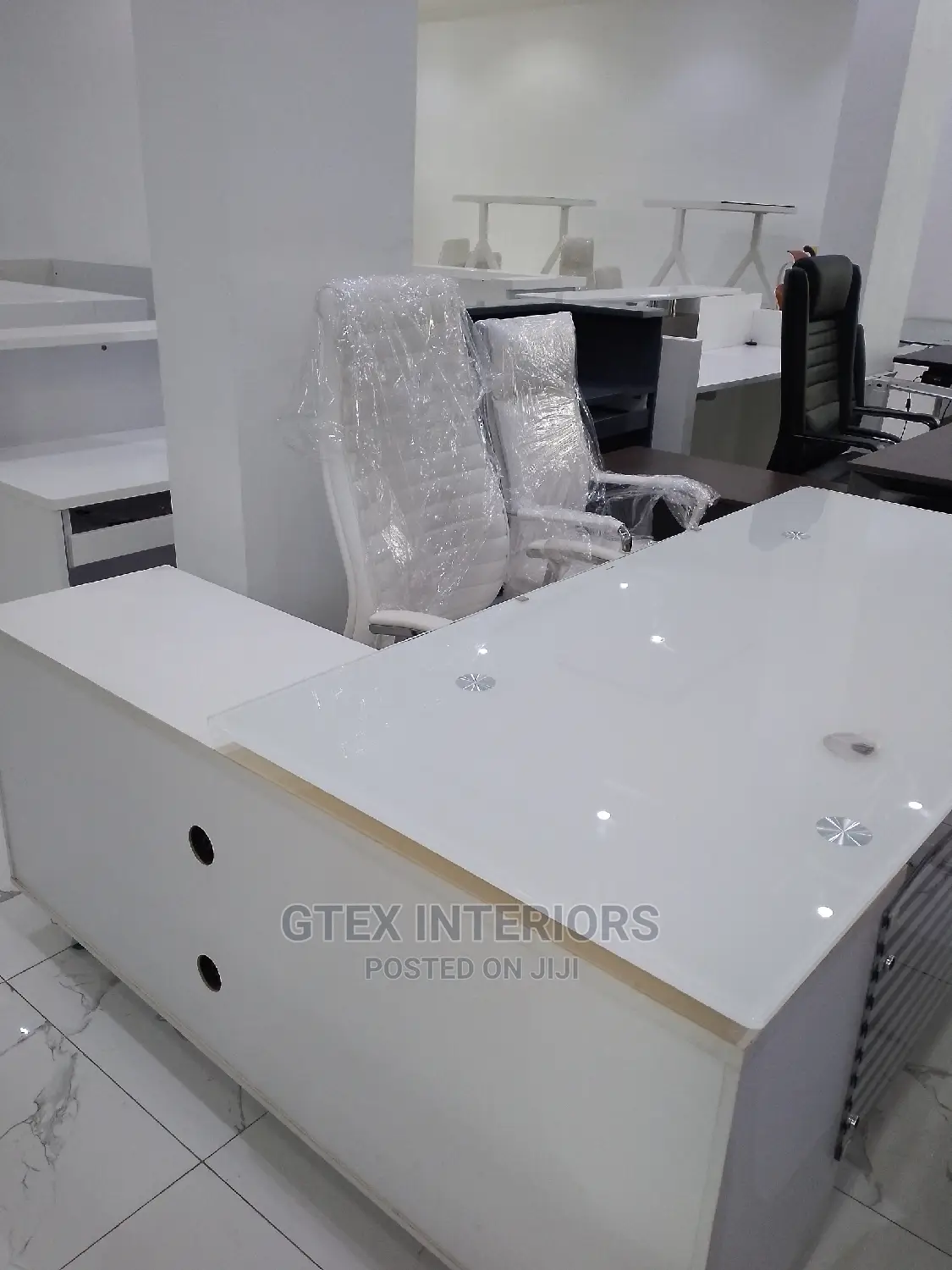Glass Executive Office Table
