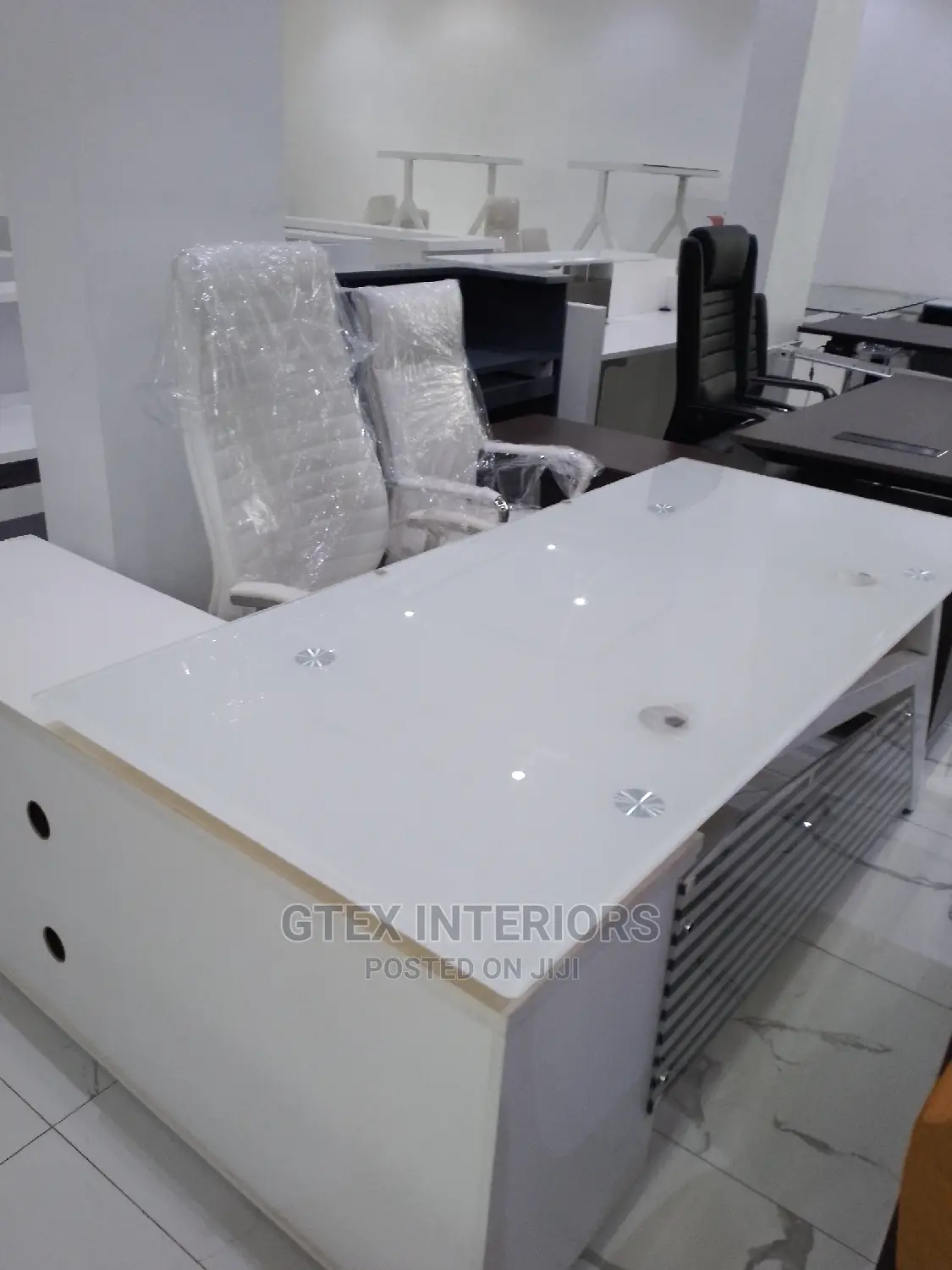 Glass Executive Office Table
