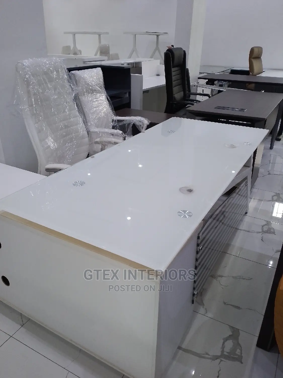 Glass Executive Office Table