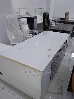 Glass Executive Office Table