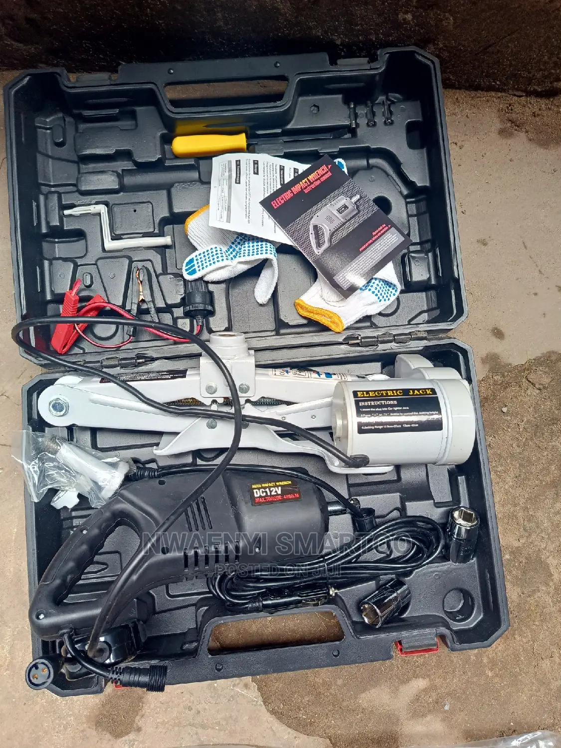 4 in 1 Electric Jack With Scissors Type