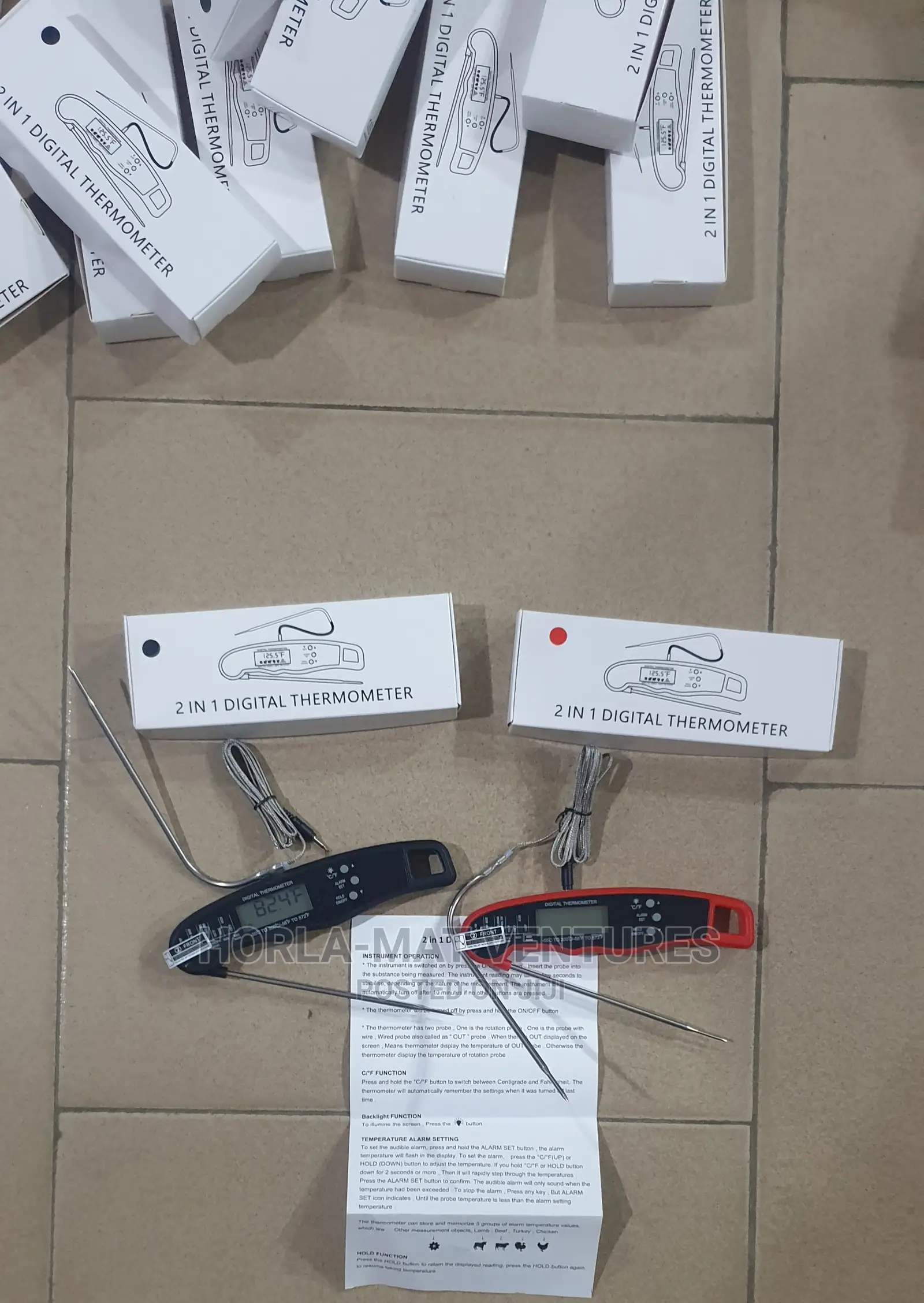 Digital Meat Thermometer (Double Probe)