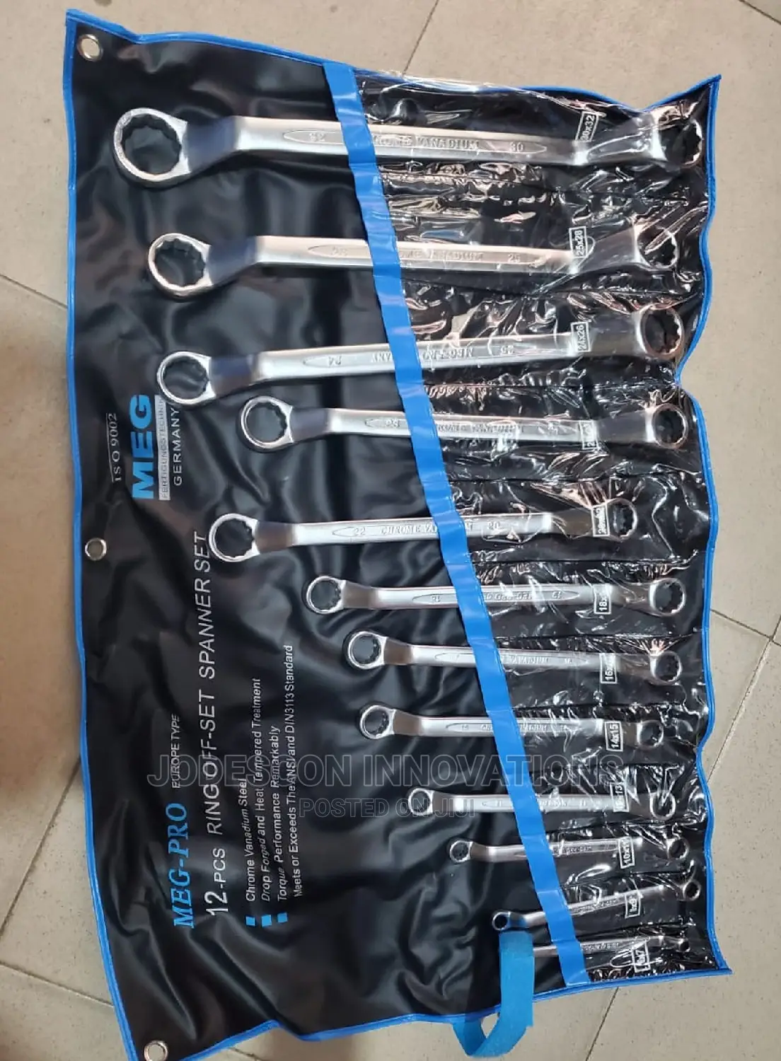 12 Pieces Ring Off Set Spanner Set