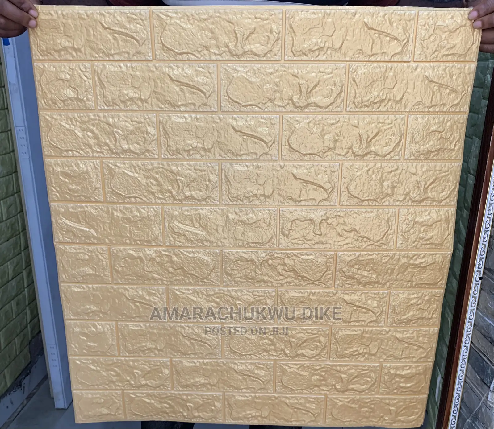 3D Quality Self Adhesive Foam Wallpaper Wall Sticker