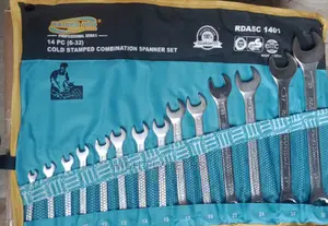 14pc (6-32) Cold Stamped Combination Spanner Set
