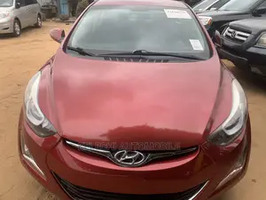 Hyundai Elantra 2016 Red