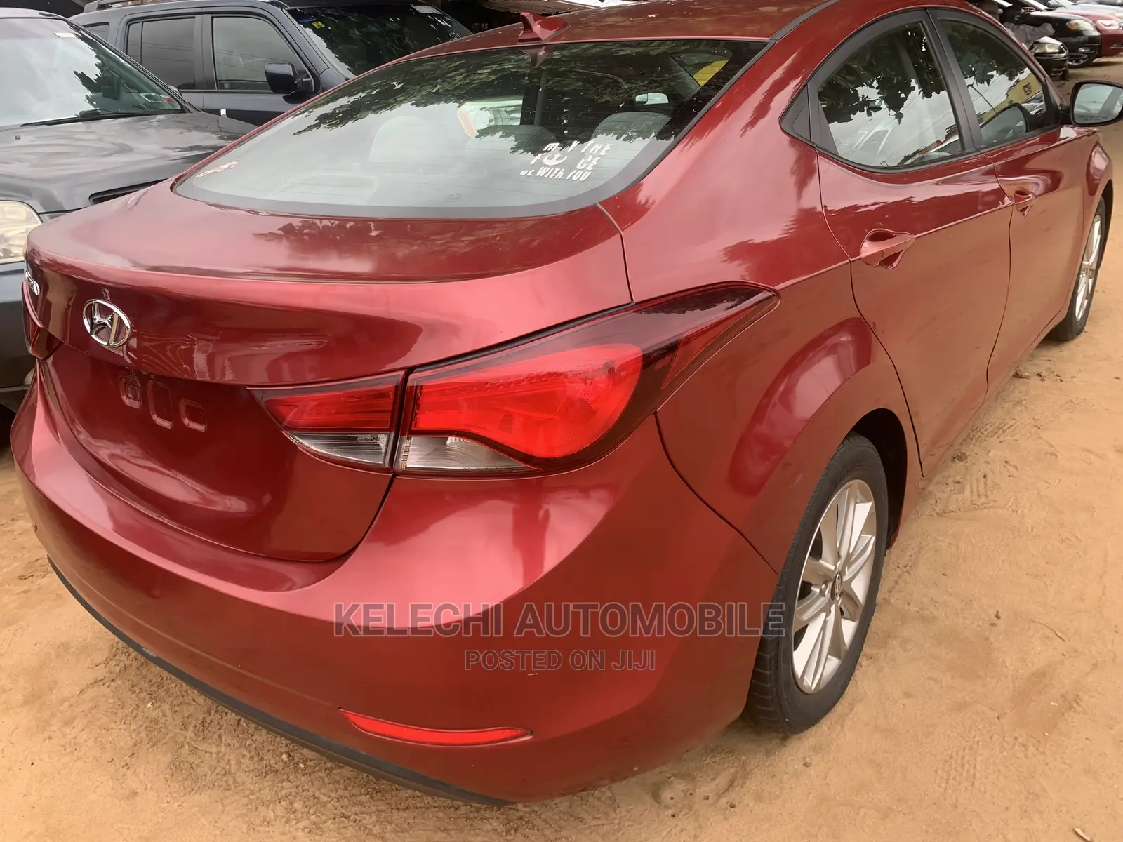 Hyundai Elantra 2016 Red