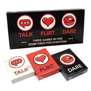 Talk Flirt Dare 3in1 Couple Sex Game