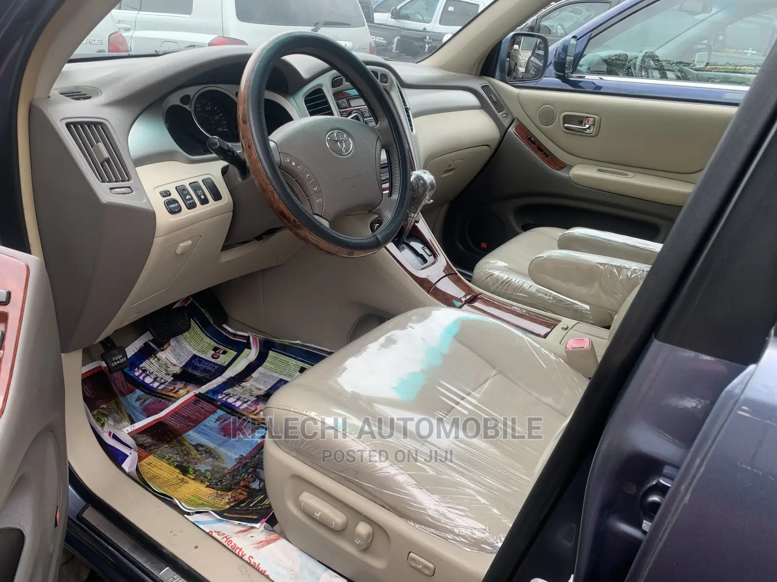 Toyota Highlander Limited V6 2005 Blue