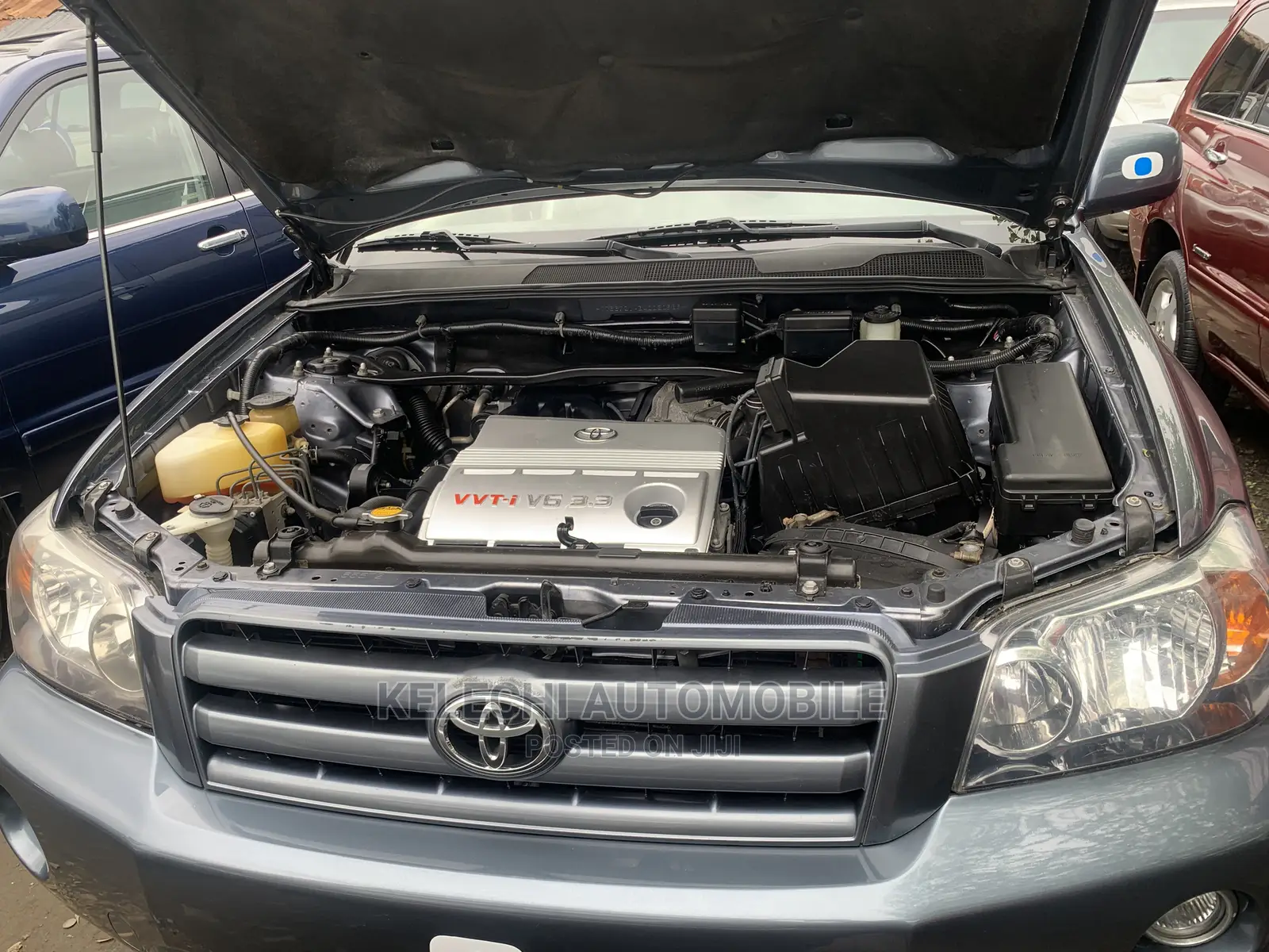 Toyota Highlander Limited V6 2005 Blue