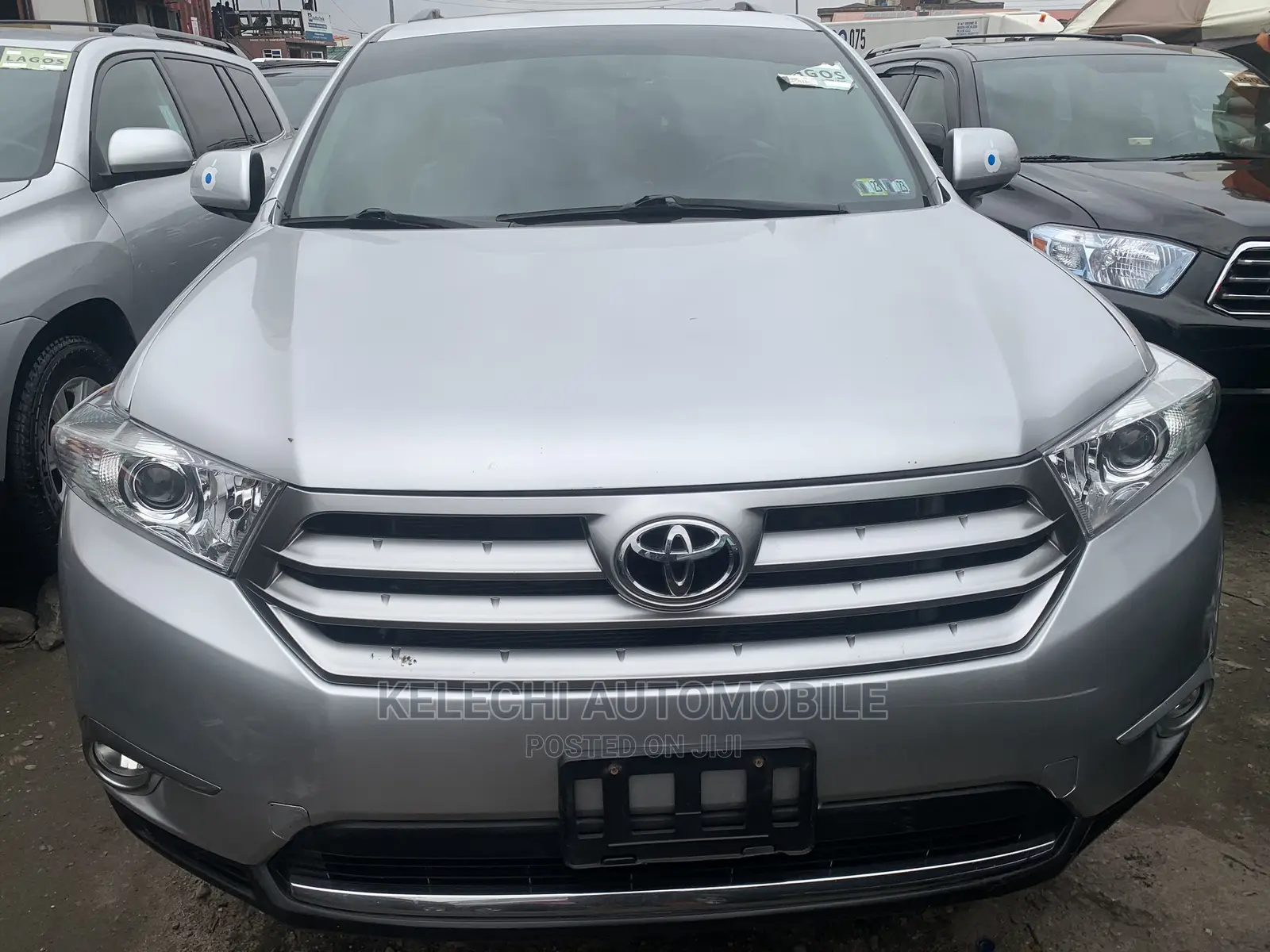Toyota Highlander Limited 2012 Silver