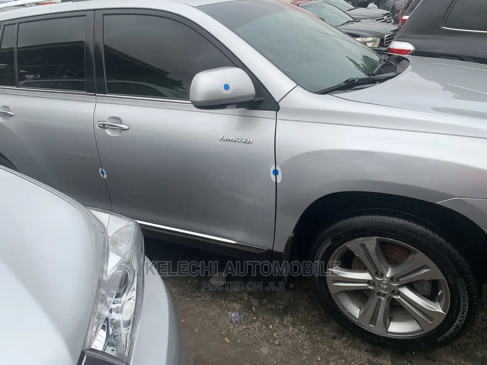 Toyota Highlander Limited 2012 Silver