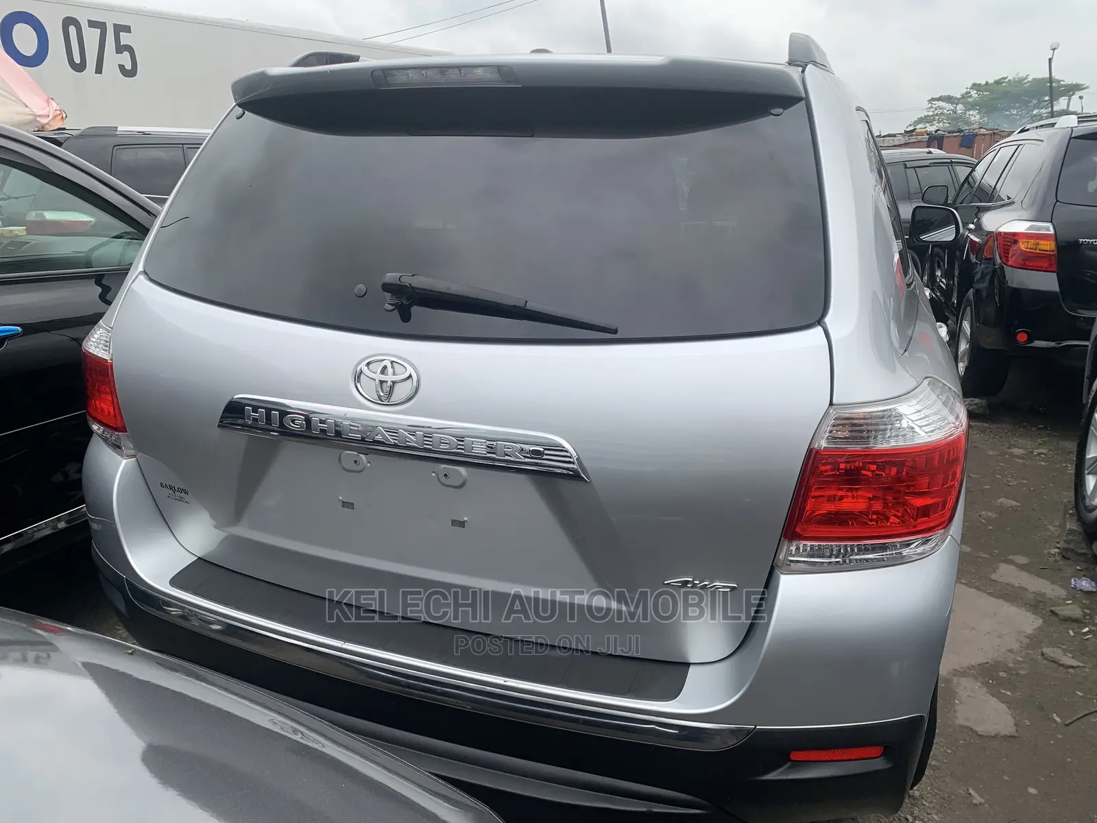 Toyota Highlander Limited 2012 Silver