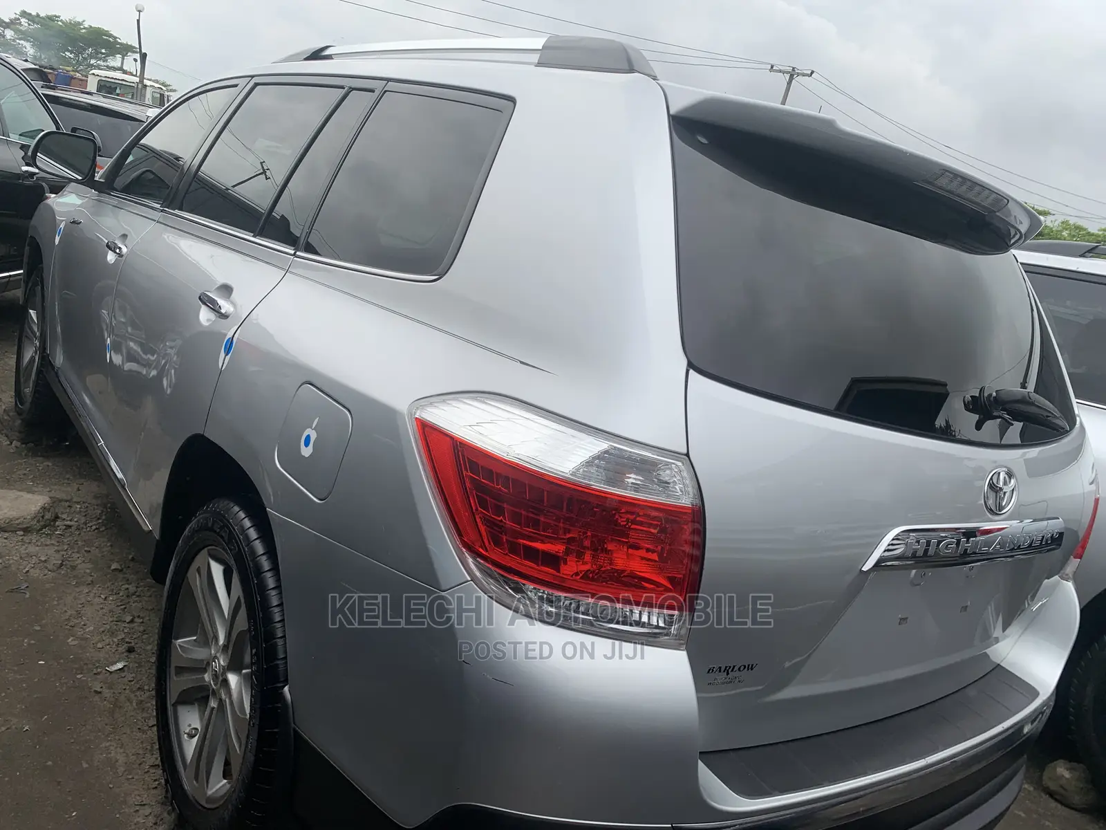 Toyota Highlander Limited 2012 Silver